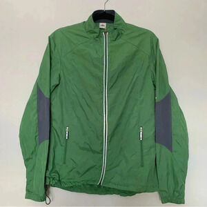 ALO  Yoga green windbreaker jacket